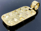 Skull Nugget Style Pendant (14gr/10kt)