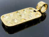 Skull Nugget Style Pendant (14gr/10kt)