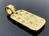 Skull Nugget Style Pendant (14gr/10kt)